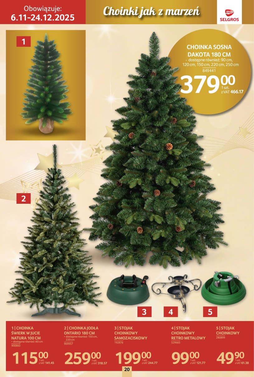 Gazetka: Boże Narodzenie w Selgros - strona 20