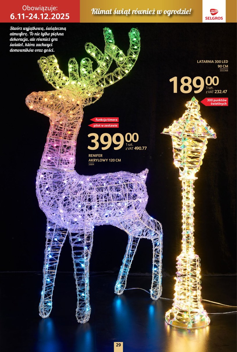 Gazetka: Boże Narodzenie w Selgros - strona 29