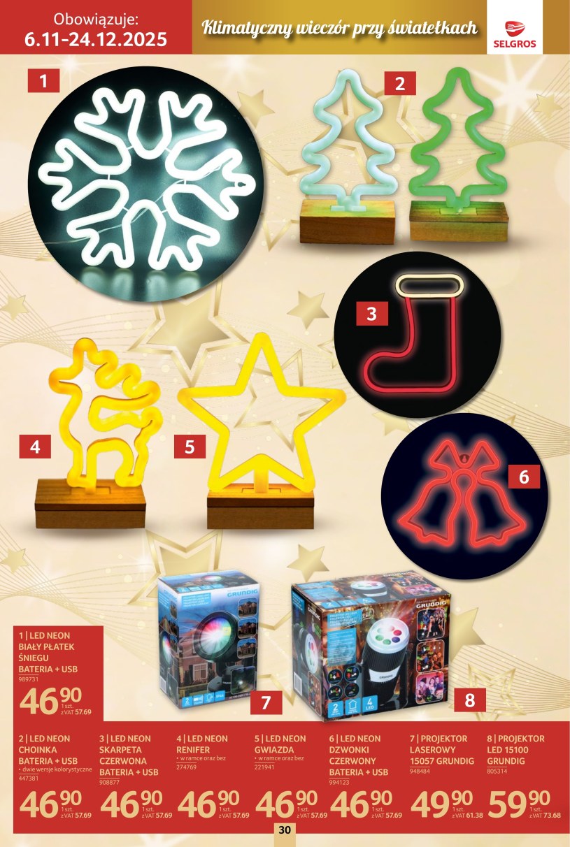 Gazetka: Boże Narodzenie w Selgros - strona 30