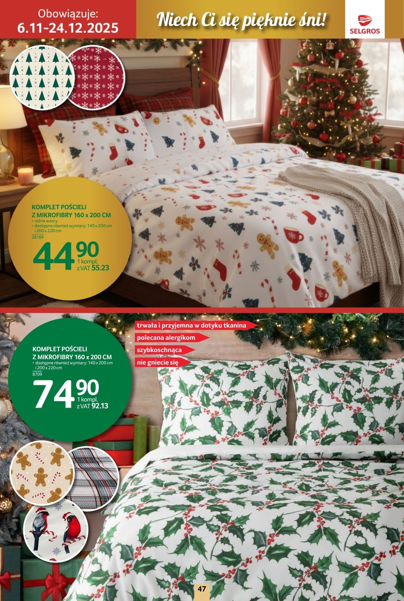Gazetka: Boże Narodzenie w Selgros - strona 47