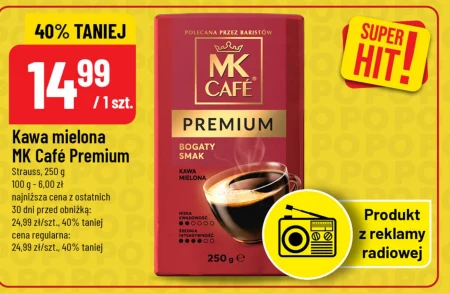 Kawa mielona MK Cafe