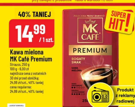 Kawa mielona MK Cafe