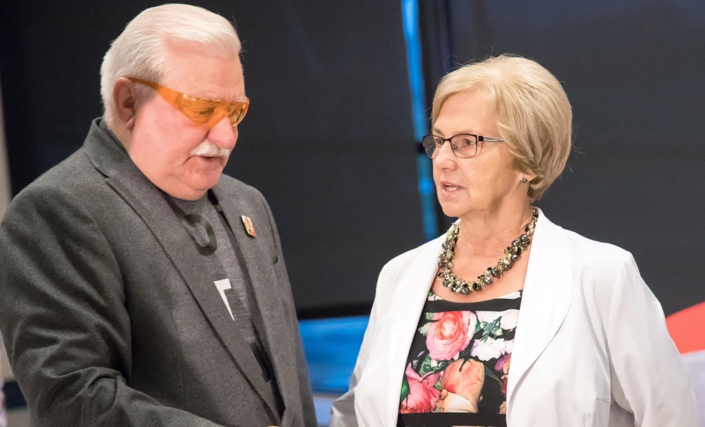Lech i Danuta Wałęsowie