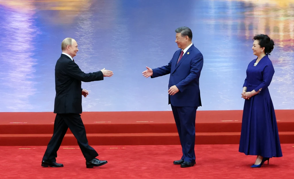 Prezydenci Rosji oraz Chin, Władimir Putin oraz Xi Jinping