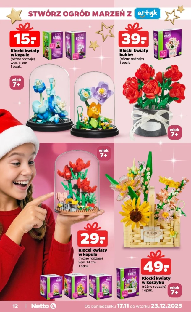 Zestawy kwiatowe z Netto – już od 15 zł!