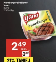 Hamburger drobiowy Yano