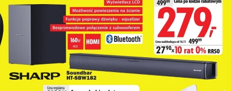 Głośnik soundbar Sharp