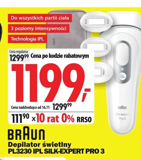 Depilator świetlny Braun