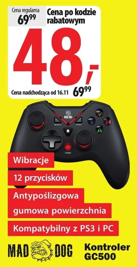 Kontroler bezprzewodowy Mad Dog