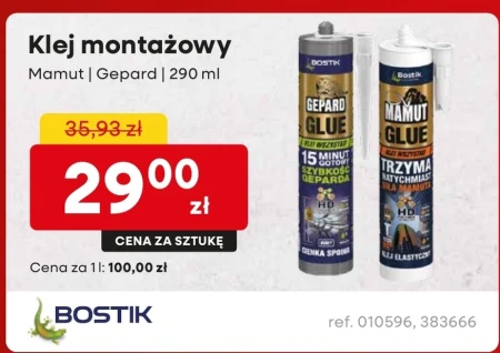 Klej montażowy Bostik
