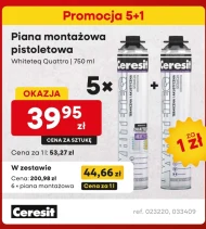 Piana montażowa Quattro