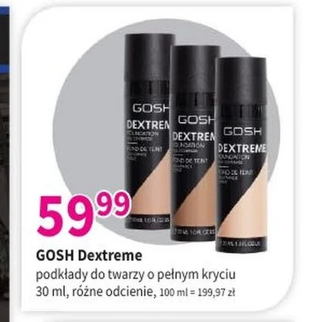 Podkład do twarzy Gosh