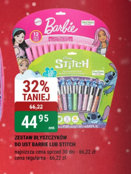 Zestaw do ust Barbie