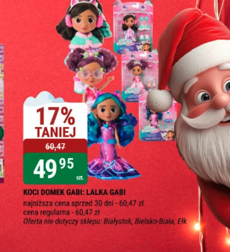 Lalka Koci Domek Gabi