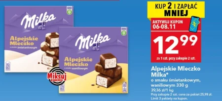 Mleczko alpejskie Milka
