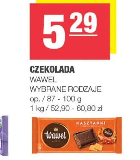 Czekolada Wawel