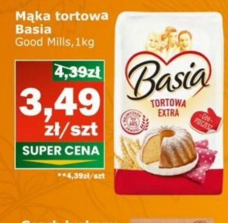 Mąka tortowa Basia