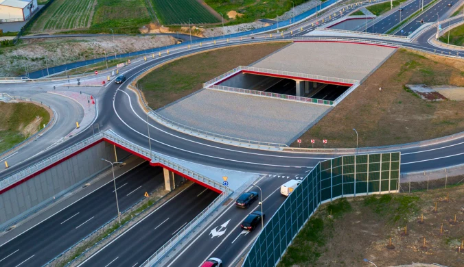 Ruch jak nigdy wcześniej. Tunel S52 pod Krakowem przekroczył 2 mln przejazdów.