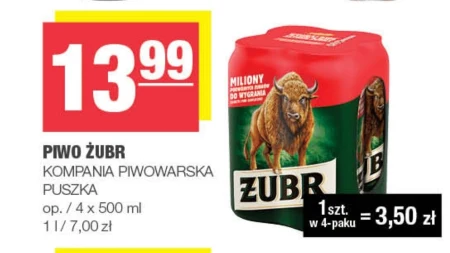 Piwo Żubr