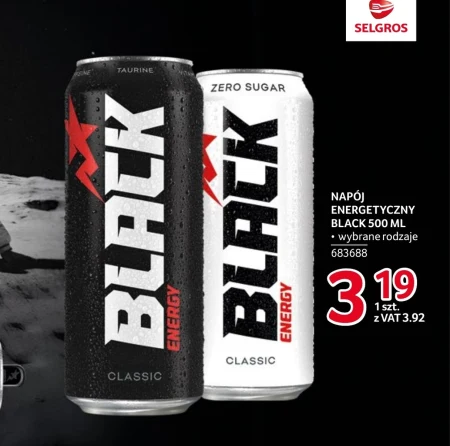 Napój energetyczny Black