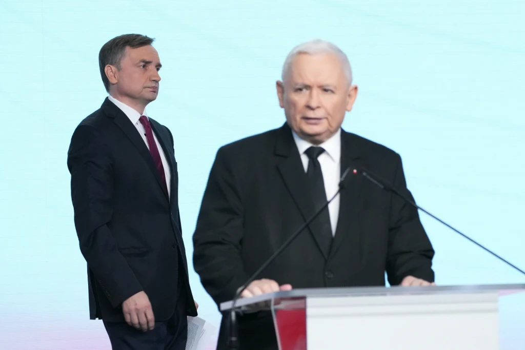 Zbigniew Ziobro i Jarosław Kaczyński Zbigniew Ziobro i Jarosław Kaczyński