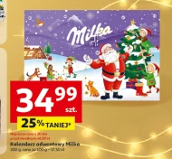 Kalendarz adwentowy Milka