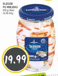 Śledzie Kapitan Navi