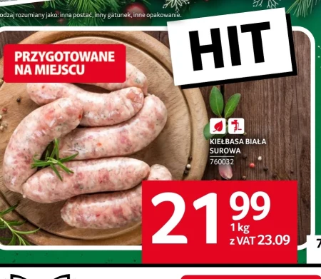 Kiełbasa biała Hit
