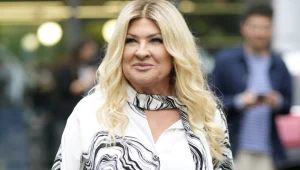 Beata Kozidrak w jesiennej stylizacji. "Mówią, że jak miś z Krupówek"