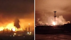 Cios dla Rosjan. Atak ukraińskich dronów, kluczowy obiekt w ogniu