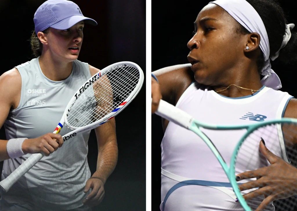 Iga Świątek i Coco Gauff