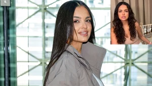 Klaudia El Dursi z reguły tego unika. Pokazała się w prawdziwych włosach