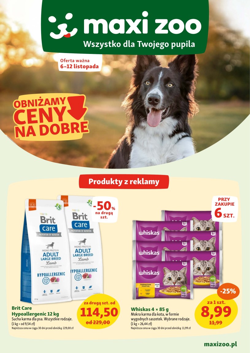 gazetki Maxi Zoo