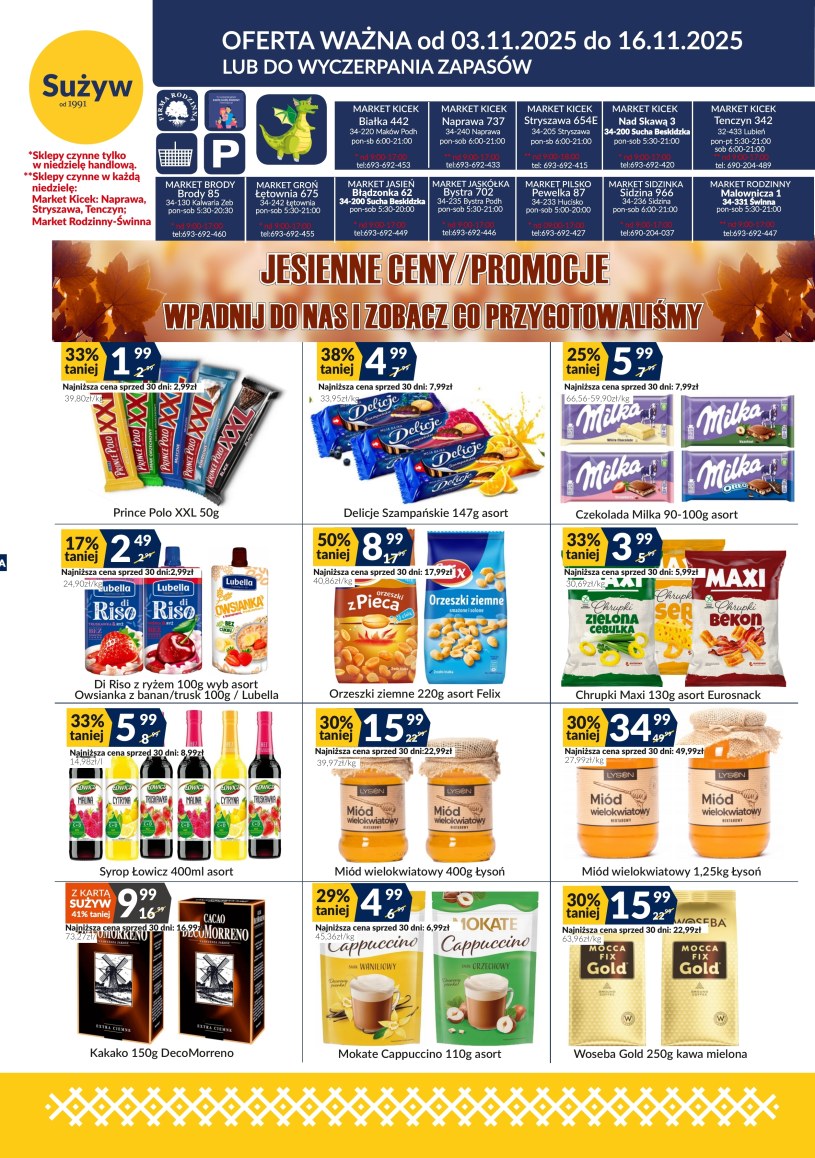 Gazetka promocyjna Sużyw - wygasła 19 dni temu