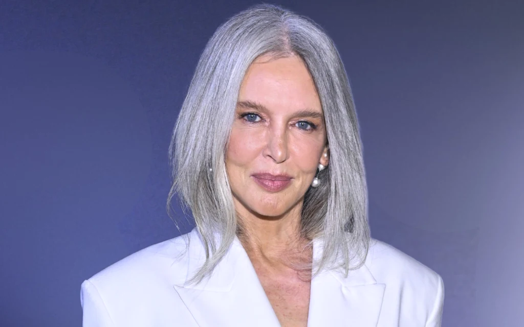 Bogna Sworowska w puchowej kurtce na pokazie mody. Gwiazda znów zachwyciła stylem