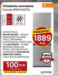 Chłodziarko zamrażarka Gorenje