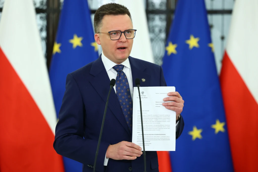 Marszałek Sejmu Szymon Hołownia Marszałek Sejmu Szymon Hołownia