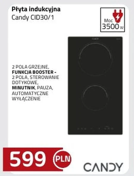 Індукційна варильна поверхня Candy