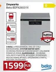 Zmywarka Beko