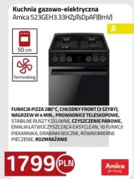 Kuchenka gazowo-elektryczna Amica