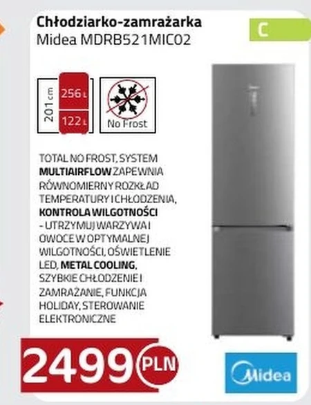 Chłodziarko zamrażarka Midea