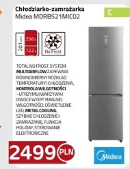 Chłodziarko zamrażarka Midea