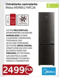 Chłodziarko zamrażarka Midea