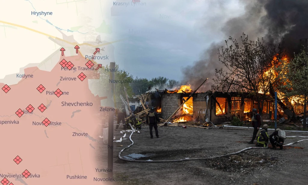 Walki o Pokrowsk mają kluczowe znaczenie w kontroli nad Donbasem