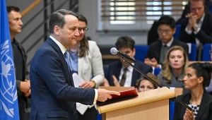 Przerwała wystąpienie wicepremiera. Incydent na spotkaniu z Sikorskim