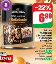 Masa makowa Cukiernia Smaków
