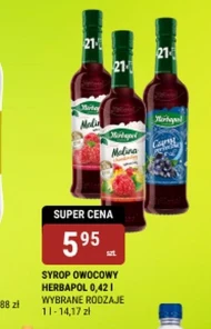 Фруктовий сироп Herbapol