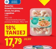 Blanszowane krewetki Ocean Sea