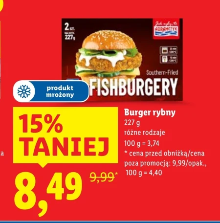 Burger rybny Abramczyk