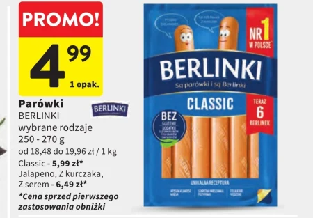 Parówki Berlinki